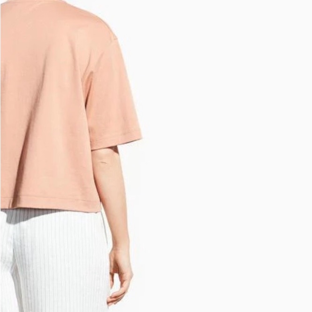 Vince Women's Blush Short Sleeve Tee - Picture 3 of 6